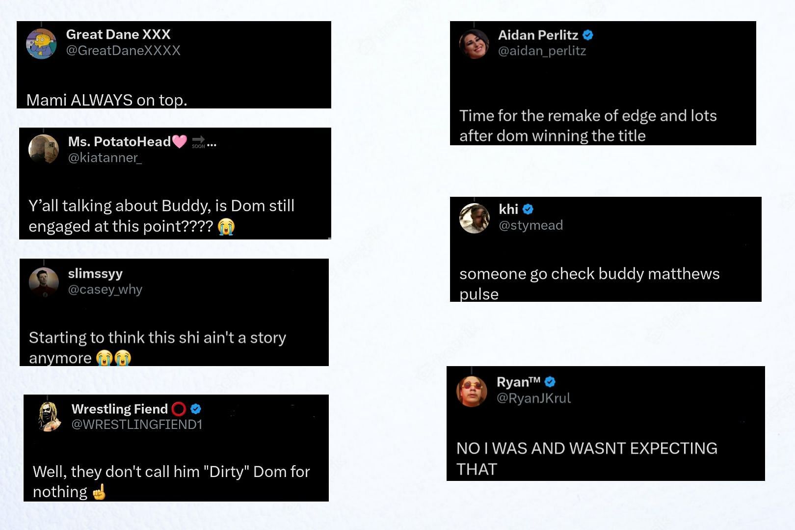 Responses to Rhea's recent comments!